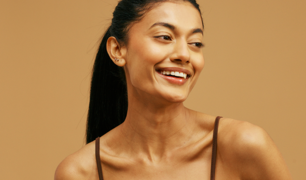 Woman after a personalized patient experience at Dream Esthétiques MD